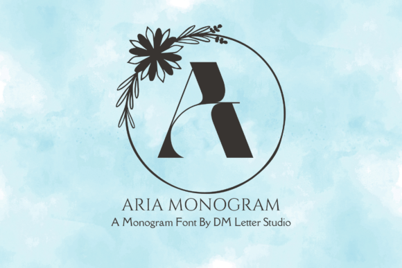 Aria Monogram: Elevate Your Brand Identity with Sophisticated Typography