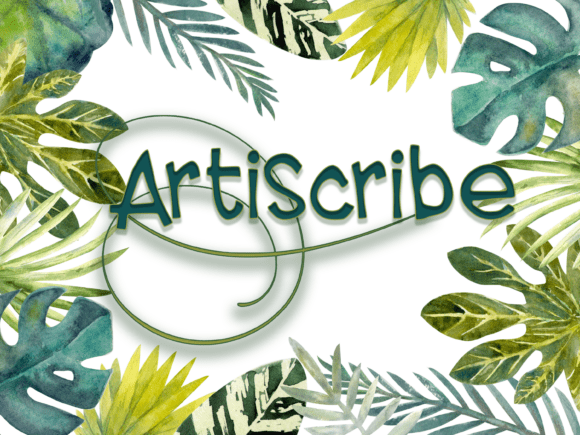 Artiscribe: The Creative Typeface for Campaign Visuals