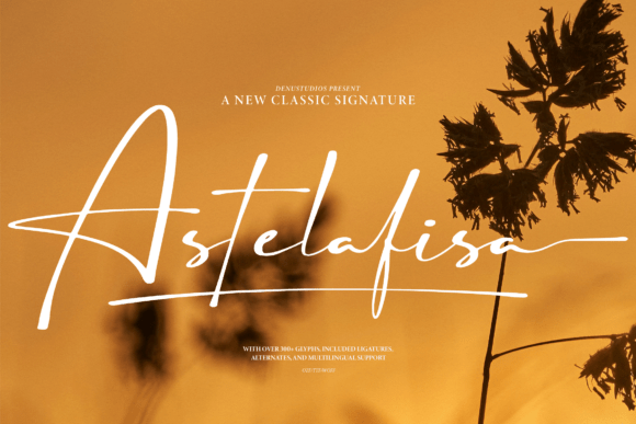 Astelafisa: Elevate Your Brand Identity with Elegant Script Typography