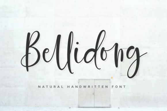 Bellidong: A Handwritten Typeface for Elegant Brand Identity