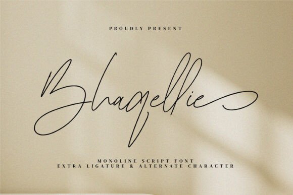 Bhaqellie: The Script Font That Elevates Campaign Visuals