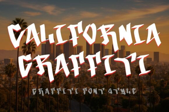 California Graffiti: A Blackletter Typeface for Bold Campaign Design