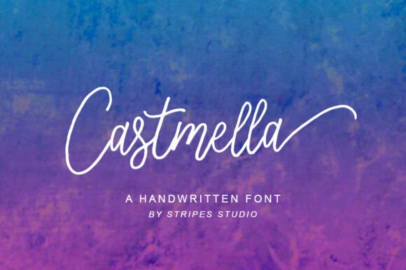 Castmella Typeface: A Maker’s Guide to Elegant Handwritten Typography