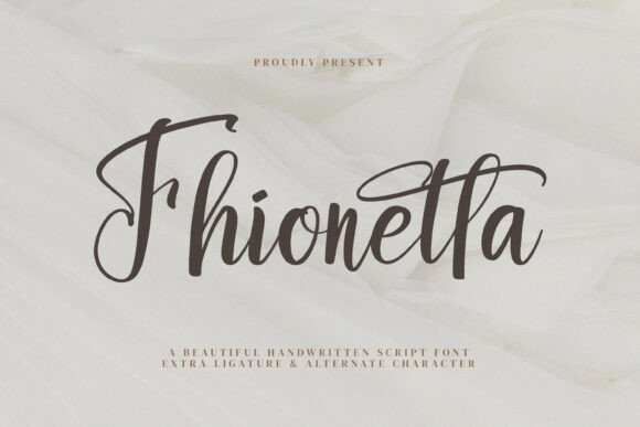 Fhionetta: The Elegant Script Font for Scroll-Stopping Brand Content