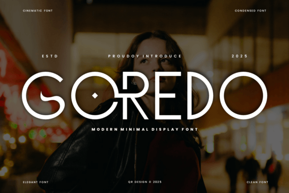 Goredo: The Elegant Serif Typeface for Editorial Design