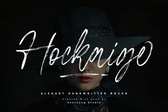 Hockaige: A Refined Handwritten Brush Font for Editorial Design