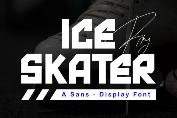 Ice Skater Typeface: Elevating Handmade Brand Identity