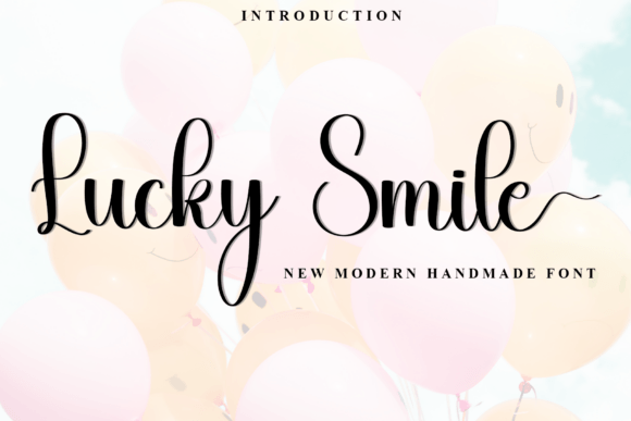 Lucky Smile: A Script Font for Polished Brand Identity