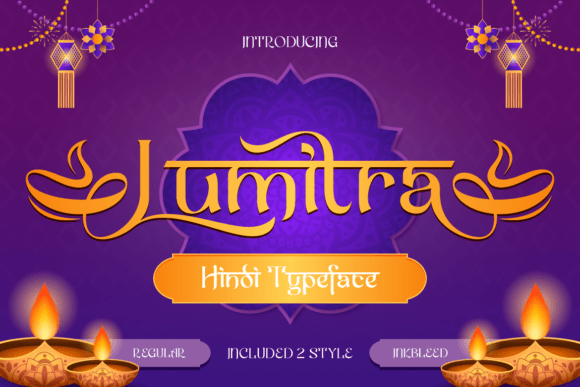 Lumitra: The Festive Typeface for Editorial Design