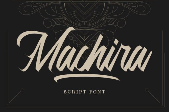 Machira Typeface: Elevating Editorial Design with Modern Script Charm