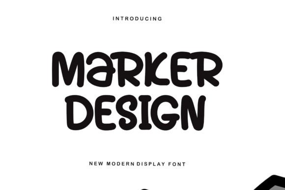Marker Design: A Handwritten Typeface for Editorial Elegance