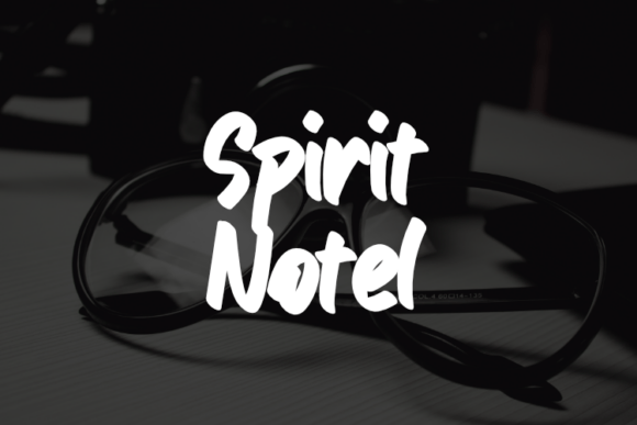 Spirit Notel: A Designer’s Take on Modern Script Typography