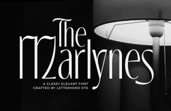 Upgrade Your Brand Identity With The Marlynes Serif Typeface