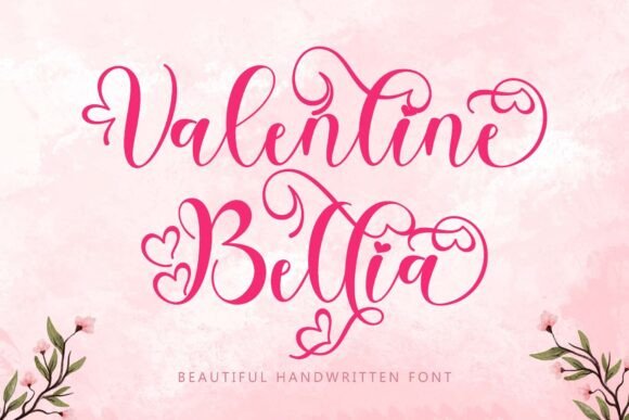 Valentine Bellia: A Handwritten Font for Editorial Elegance