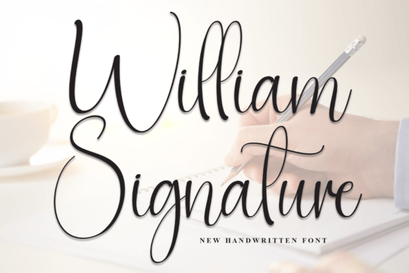 William Signature: The Handwritten Typeface That Elevates Brand Identity